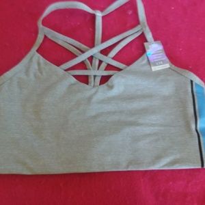 PINK ULTIMATE SPORTS BRA.  SIZE LARGE.